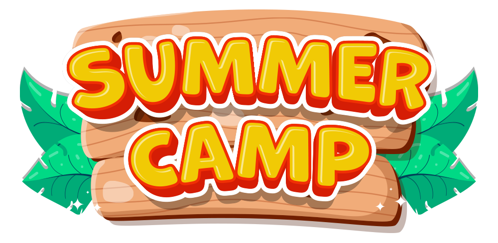 summer camp sign