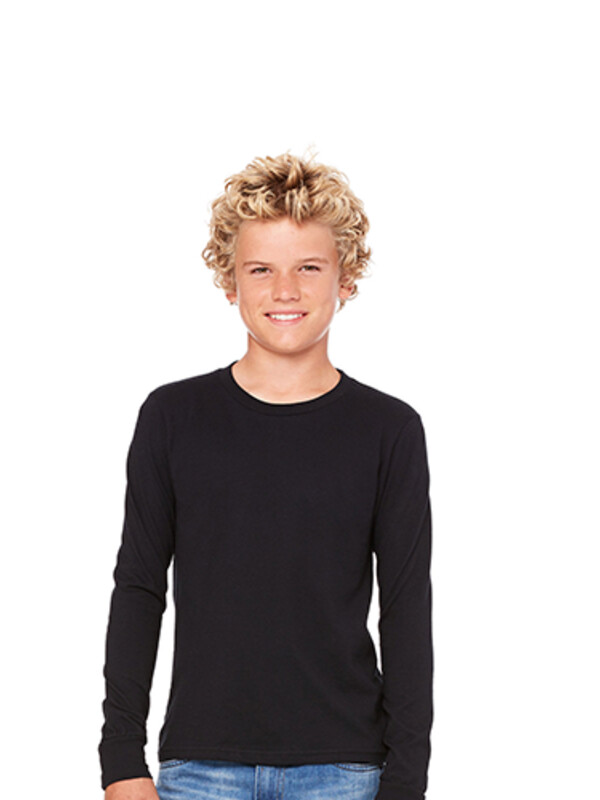 Bella Canvas Youth Jersey Long-Sleeve T-Shirt Thumbnail