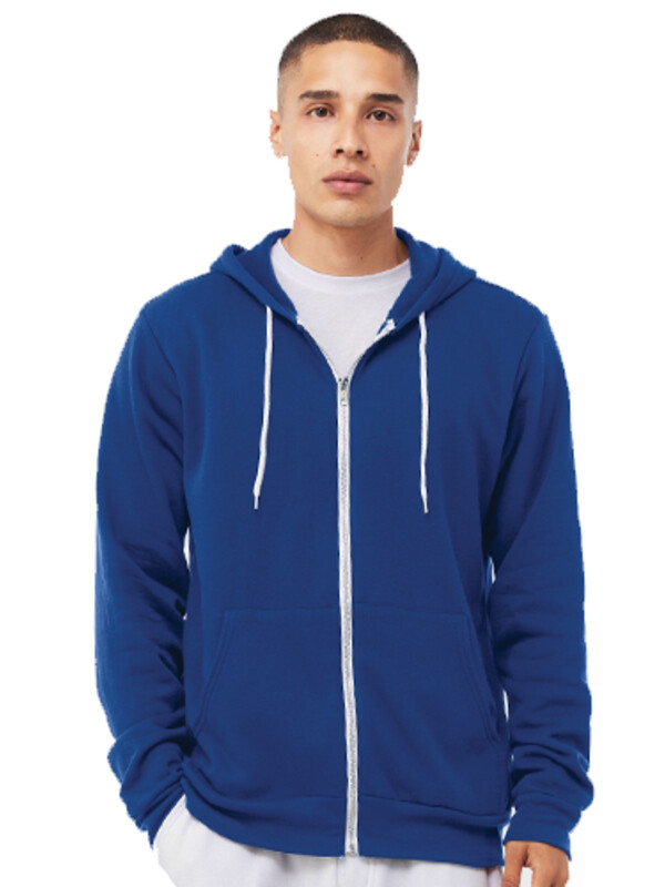 Bella Canvas Unisex Sponge Fleece Full Zip Hoodie Thumbnail