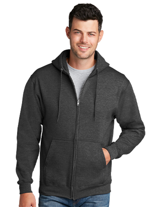 Port & Company Classic Full Zip Hooded Sweatshirt Thumbnail