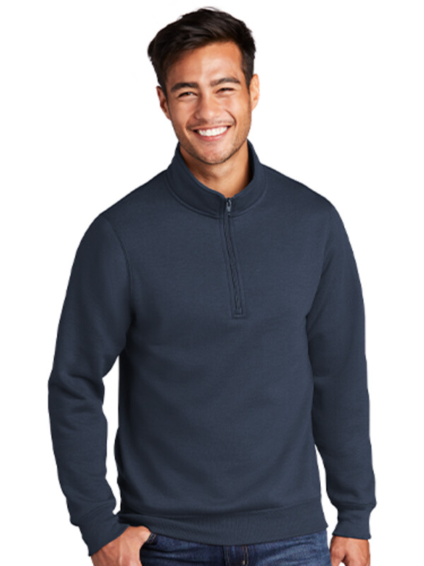 Port & Company Fleece 1/4 Zip Pullover Sweatshirt Thumbnail